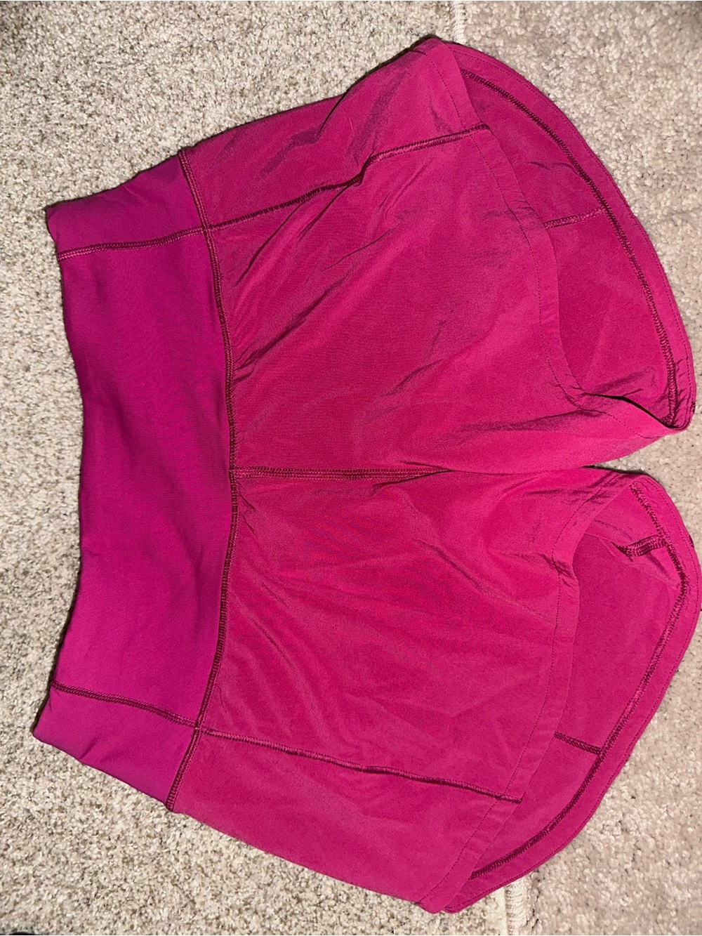 lululemon athletica Women's Fuchsia Athletic Shorts